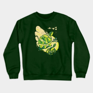 Turtle flying II Crewneck Sweatshirt